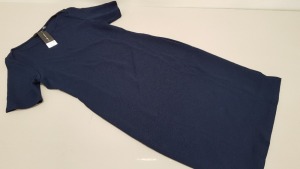 18 X BRAND NEW DOROTHY PERKINS NAVY DRESSES UK SIZE 10 RRP £20.00 (TOTAL RRP £360.00)