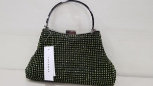 30 X BRAND NEW TOPSHOP SEQUINNED EMERALD EFFECT SMALL BAG RRP £29.00 (TOTAL RRP £870.00)