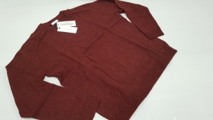 7 X BRAND NEW SELECTED HOMME NEW COBAN WOOL CREWNECK JUMPER SIZE XL RRP £65.00 (TOTAL RRP £455.00)