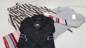 17 PIECE CLOTHING LOT CONTAINING CAPSULE BLAZERS AND MADISON JACKETS ETC