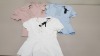 20 X BRAND NEW DROLE DE COPINE NUDE, LIGHT BLUE AND WHITE STUDDED TOPS IN VARIOUS SIZES