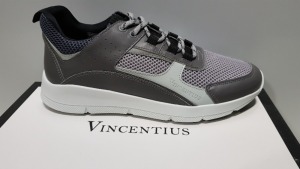 3 X BRAND NEW VINCENTIUS V19S GREY SNEAKERS UK SIZE 7