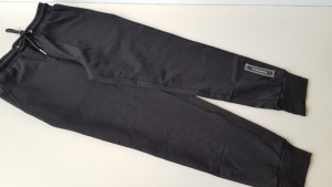 26 X BRAND NEW VINCENTIUS CHILDRENS BLACK JOGGING PANTS IN ASSORTED SIZES - RRP £25 PP TOTAL £650