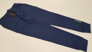 20 X BRAND NEW VINCENTIUS NAVY BLUE ADULT JOGGING PANTS IN SIZE L - RRP £35 PP TOTAL £700