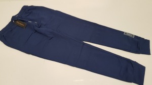 20 X BRAND NEW VINCENTIUS NAVY BLUE ADULT JOGGING PANTS IN SIZE M - RRP £35 PP TOTAL £700