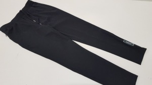 16 X BRAND NEW VINCENTIUS BLACK ADULT JOGGING PANTS IN ASSORTED SIZES - RRP £35 PP TOTAL £560