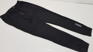 20 X BRAND NEW VINCENTIUS BLACK ADULT JOGGING PANTS IN ASSORTED SIZES - RRP £35 PP TOTAL £700