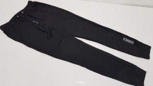 19 X BRAND NEW VINCENTIUS BLACK ADULT JOGGING PANTS IN SIZES M & XS - RRP £35 PP TOTAL £665