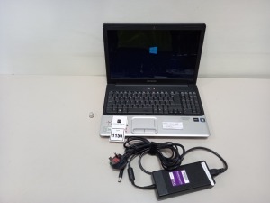 COMPAQ CQ61 LAPTOP WITH CHARGER AND WINDOWS 10
