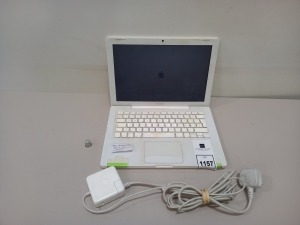 APPLE MACBOOK LAPTOP AND CHARGER WITH APPLE X OPERATION SYSTEM