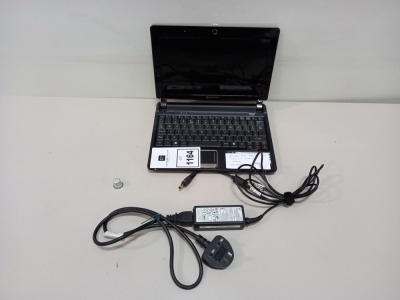 PACKARD BELL KAV60 LAPTOP WITH CHARGER AND WINDOWS 10 STARTER *NOTE: NO BATTERY*