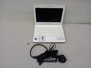 SAMSUNG N210 PLUS LAPTOP WITH CHARGER, 250GB HARD DRIVE AND WINDOWS 10