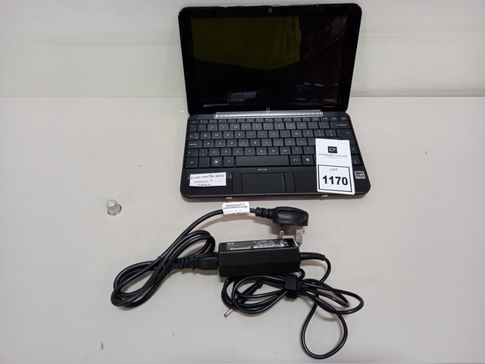 COMPAQ MINI 700 LAPTOP WITH CHARGER AND WINDOWS 7 General Sale - 12th ...