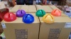 50 X BRAND NEW SET OF 6 MULTI PURPOSE MULTI COLOURED DOME BASES