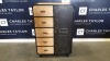 BRAND NEW SOLID MINDI WOODEN ARAGON 1 DOOR CABINET WITH 5 DRAWERS 80 X 40 X 120cm RRP £1250