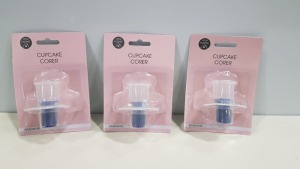 360 X BRAND NEW BAKEWARES CUPCAKE CORERS IN 12 BOXES