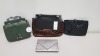 120 X BRAND NEW CLUTCH & SHOULDER BAGS IN 4 DIFFERENT STYLES IN 4 TRAYS (NOT INCLUDED)