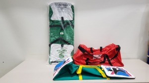 19 X BRAND NEW CRICKET BAGS IN VARIOUS STYLES AND SIZES