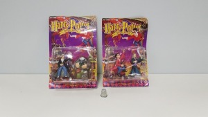 80 X BRAND NEW HARRY POTTER MAGIC SERES 2 X FIGURINES IE HARRY POTTER, HERMIONE AND HAGRID