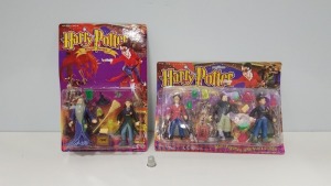 40 X BRAND NEW HARRY POTTER MAGIC SERIES 2 X FIGURINES IE HARRY, HAGRID, RON AND DUMBLEDORE