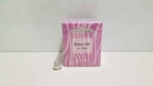 48 X BRAND NEW DESIGNER FRNCH COLLECTION BABY GIRL EAU DE PERFUM 75ML 2.5FL.OZ.