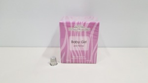 50 X BRAND NEW DESIGNER FRENCH COLLECTION BABY GIRL EAU DE PERFUM 75ML 2.5FL.OZ.Z (IN ONE BOX AND 2 LOOSE)