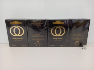 50 X BRAND NEW DESIGNER FRENCH COLLECTION MAGNETISM EAU DE PARFUM 100ML 3.3FL.OZ. ( IN ONE BOX AND 2 LOOSE)