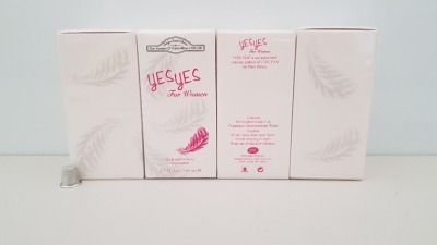 50 X BRAND NEW DESIGNER FRENCH COLLECTION YES YES FOR WOMEN EAU DE PARFUM 100ML 3.3FL.OZ.