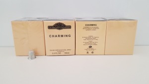 50 X BRAND NEW DESIGNER FRENCH COLLECTION CHARMING EAU DE PARFUM NATURAL SPRAY 100ML 3.3FL.OZ. ( IN ONE BOX AND 2 PICK LOOSE)