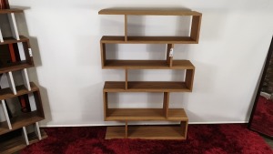 BRAND NEW CONTENT BY TERRANCE CONRAN COUNTER BALANCE TALL SHELVING COLOUR OAK SIZE 180 X 120 X