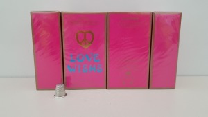 50 X BRAND NEW DESIGNER FRENCH COLLECTION LOVE WISH EAU DE PARFUM 100ML 3.3FL.OZ. ( IN 1 BOXES AND 2 PICK LOOSE)