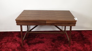 BRAND NEW CONTENT BY TERRANCE CONRAN SIDEBOARD / OFFICE DESK WALNUT SIZE 120 X 60 X 70cm HIGH RRP £
