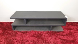 BRAND NEW CONTENT BY TERRANCE CONRAN BALANCE COFFEE TABLE CHARCOAL GREY SIZE 120 X 40 X 36cm HIGH