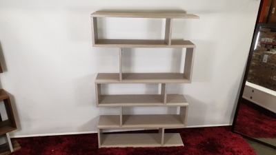 BRAND NEW CONTENT BY TERRANCE CONRAN COUNTER BALANCE TALL SHELVING COLOUR BEIGE - GREY SIZE 180 X