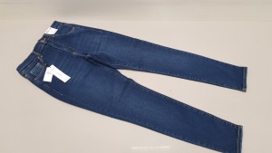 20 X BRAND NEW TOPSHOP LEIGH DENIM JEANS UK SIZE 10 RRP £38.00 (TOTAL RRP £760.00)