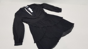 14 X BRAND NEW TOPSHOP OPEN BACK BLACK DRESSES SIZE 10 RRP £39.00 (TOTAL RRP £546.00)