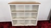 3 X WHITE 6 SHELF KITCHEN CUPBOARD UNITS - BRAND NEW & BOXED