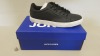 5 X BRAND NEW JACK & JONES TRENT PU ANTHRACITE 19 NOOSE TRAINERS IN BLACK AND WHITE UK SIZE 6.5