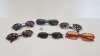 50 X BRAND NEW GENUINE POLICE SUNGLASSES IN VARIOUS STYLES AND COLOURS (PICK LOOSE)