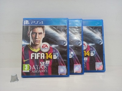600 X BRAND NEW BOXED PS4 FIFA 14 GAME - IN 20 BOXES