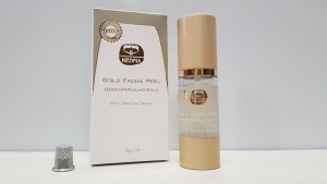 4 X BRAND NEW KEDMA 24K GOLD FACIAL PEEL WITH DEAD SEA MINERALS (30G) TOTAL RRP $1,599.80