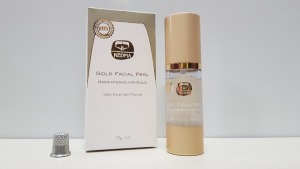 4 X BRAND NEW KEDMA 24K GOLD FACIAL PEEL WITH DEAD SEA MINERALS (30G) TOTAL RRP $1,599.80