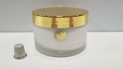 6 X BRAND NEW KEDMA BODY BUTTER / VANILLA WITH DEAD SEA MINERALS AND COCOA SEED BUTTER (200G) TOTAL RRP $599.70