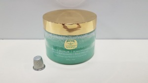 5 X BRAND NEW KEDMA SALT SCRUB / KIWI-MANGO WITH DEAD SEA MINERALS & NATURAL OILS (500G) TOTAL RRP $449.75