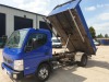 BLUE MITSUBISHI FUSO CANTER 7C15 34. ( DIESEL ) Reg : WX17YFL, Mileage : 52,778 Details: FIRST REGISTERED 2/5/2017 2 KEYS FULLY OPERATING TIPPING BODY CRUISE CONTROL 7490KG GROSS WEIGHT 2998CC - 8