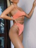 11 X BRAND NEW HUGZ MALIBU CUT OUT SWIMSUIT IN ORANGE - SIZE M - IN INDIVIDUAL BAGS WITH TAGS - BARCODE 4446665558992 - ORIG RRP £50 @ TOTAL £550