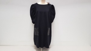 23 X BRAND NEW DOROTHY PERKINS BLACK DRESS WITH POCKETS UK SIZE 20 AND 18 RRP £25.00