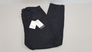 20 X BRAND NEW JUNAROSE BY VERA MODA BLACK SLIM JEANS UK SIZE 14