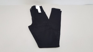 15 X BRAND NEW TOPSHOP JONI BLACK DENIM JEANS UK SIZE 10 AND 12 RRP £38.00 (PICK LOOSE)