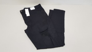 10 X BRAND NEW JAMIE BLACK DENIM JEANS UK SIZE 16 RRP £46.00